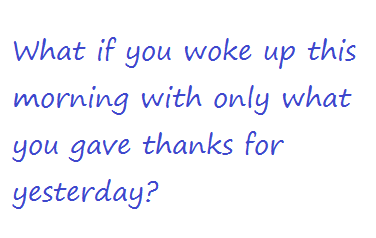 What if you woke up this morning.png